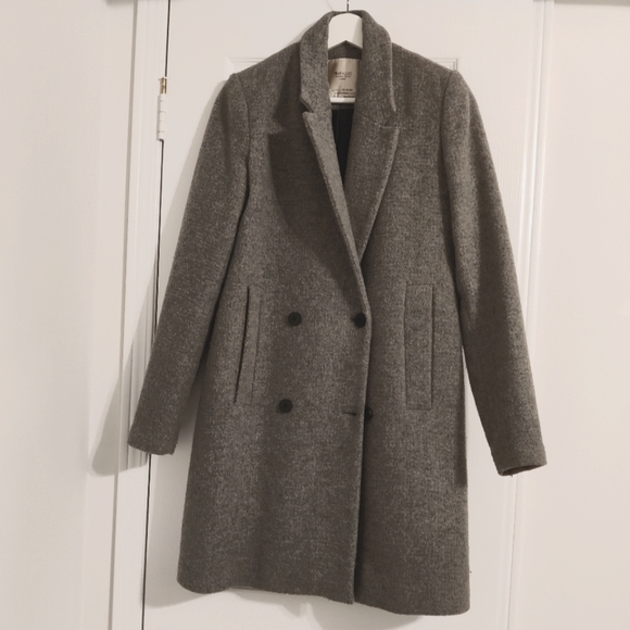Zara Jackets & Blazers - Zara Wool Blend Coat